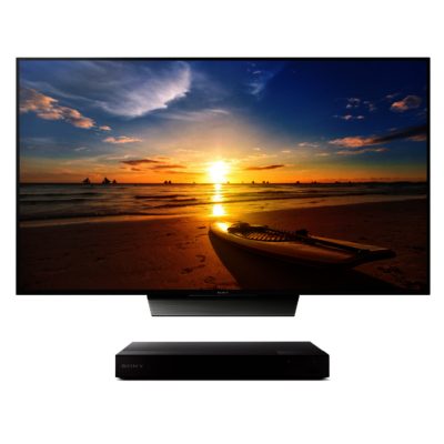 Sony KD55XD8599BU Black - 55inch 4K Ultra HD TV  Smart  LED TV &  BDPS6700B Black - 4K Smart 3D Blu-Ray Player